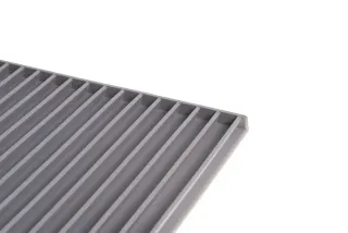 FIBOO Килимок для котячого туалету Litter Mat, блакитний, 30x30 см