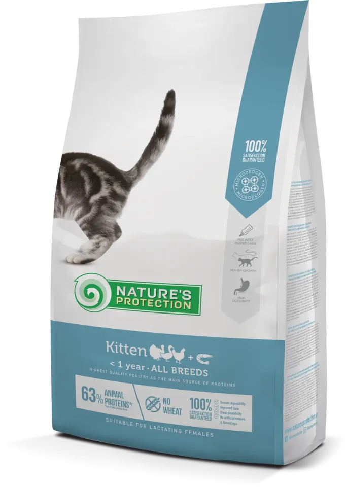 Nature’s Protection Kitten Сухий корм для кошенят, 7 кг