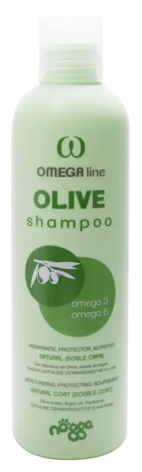 Nogga Omega Line Olive Живильний шампунь з олією оливи для порід із підшерстям 250 мл