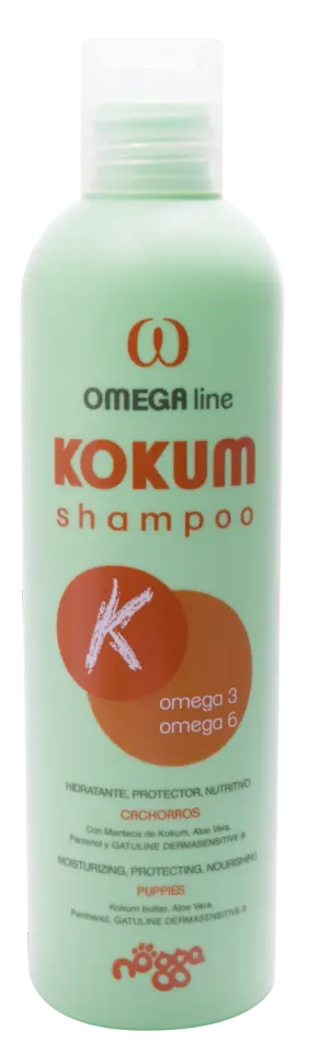 Nogga Omega Line Kokum Шампунь з олією кокума для цуценят у період линьки 250 мл