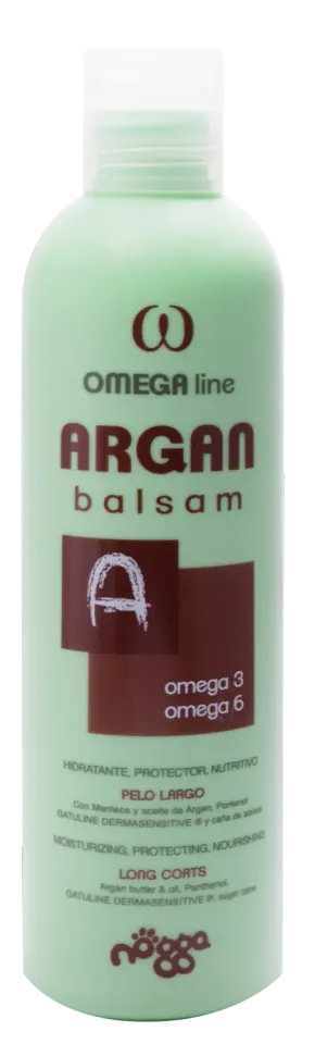 Nogga Omega Line Argan Зволожуючий бальзам з олією аргани для довгошерстих порід 250 мл