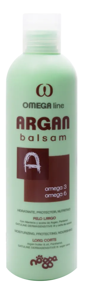 Nogga Omega Line Argan Зволожуючий бальзам з олією аргани для довгошерстих порід 500 мл