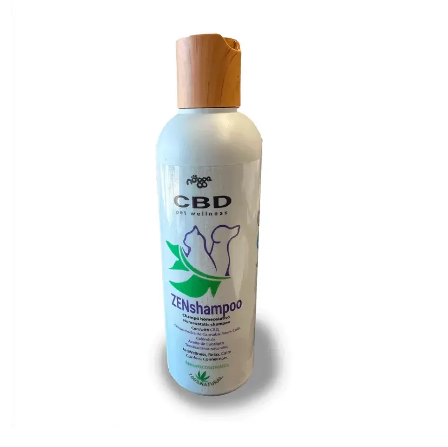 Nogga CBD ZENshampoo Заспокійливий та зволожувальний шампунь для домашніх тварин 200 мл