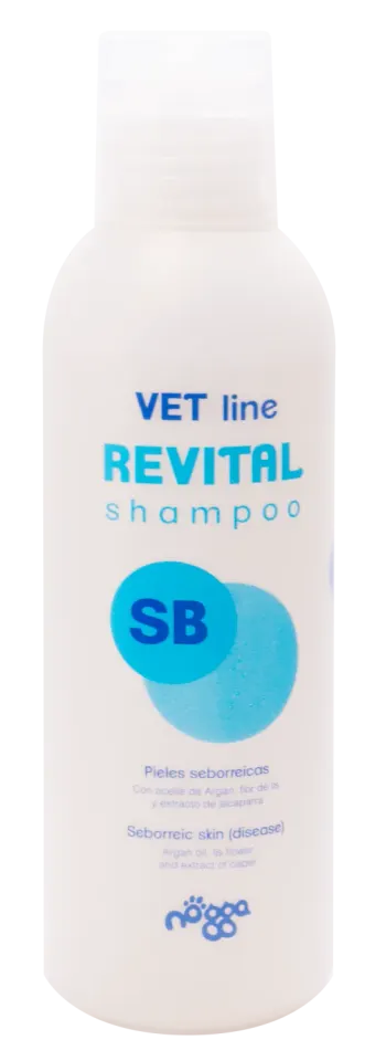 Nogga Vet Line Revital SB Шампунь при дисфункції сальних залоз (себорея) у собак і котів 500 мл