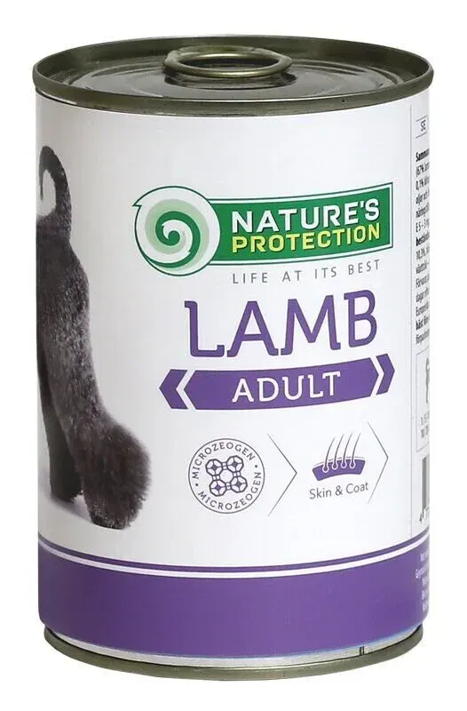 Nature’s Protection Adult Lamb Вологий корм для собак з ягням, 800 г