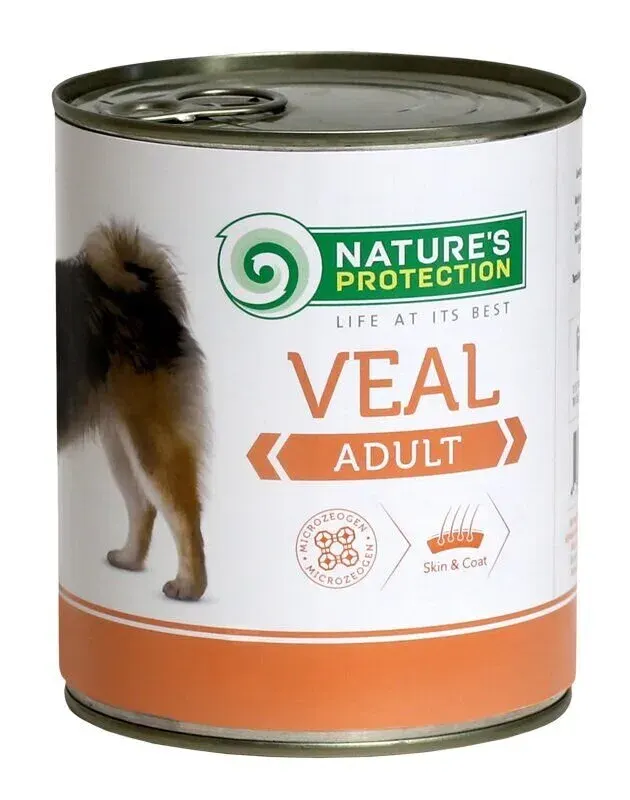 Nature’s Protection Adult Veal Вологий корм для собак з телятиною, 400 г