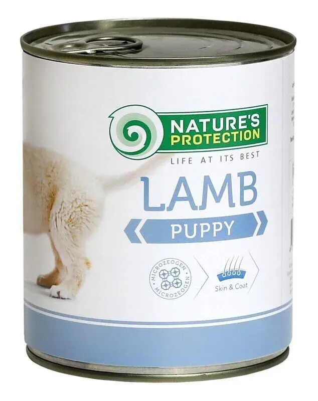 Nature’s Protection Puppy Lamb Вологий корм для цуценят з ягням, 400 г