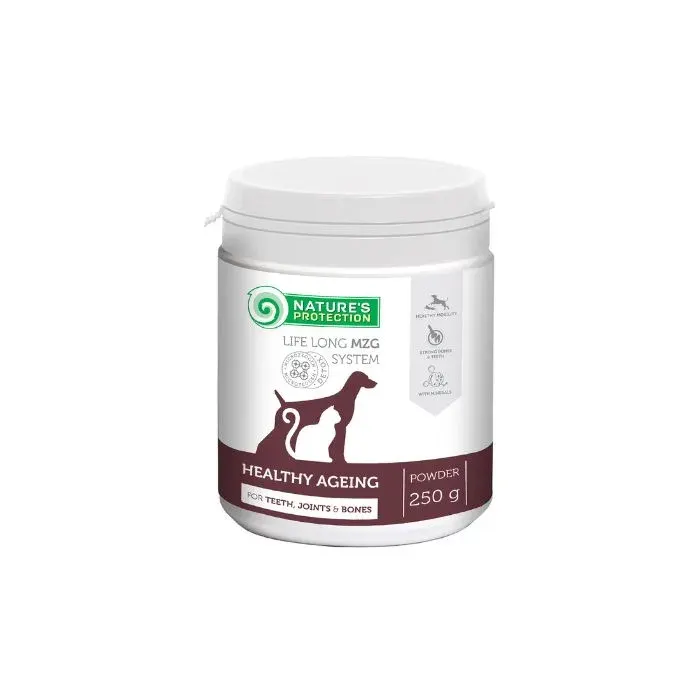 Nature’s Protection Healthy Ageing Formula Харчова добавка для собак і котів похилого віку, 250 г